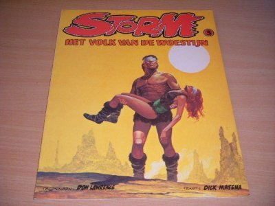 Boek met de titel: Storm 3: het volk van de woestijn