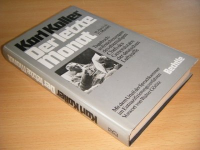 Boek met de titel: Der letzte Monat