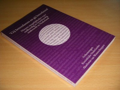 Boek met de titel: 'Gij letterdames en gij letterheren'