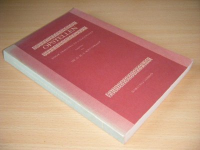 Boek met de titel: Opstellen door vrienden en vakgenoten