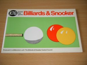 Boek met de titel: Know the Game, Billiards and Snooker