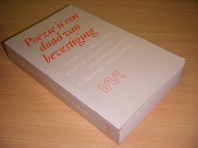Boek met de titel: Poezie is een daad van bevestiging