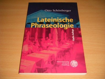 Boek met de titel: Lateinische Phraseologie