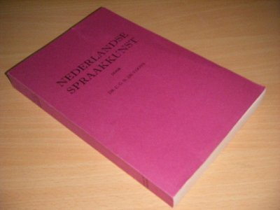 Boek met de titel: Nederlandse spraakkunst