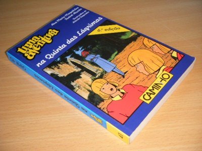 Boek met de titel: Uma aventura, Na Quinta das Lagrimas