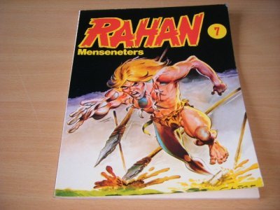 Boek met de titel: RAHAN. Menseneters. Album 7