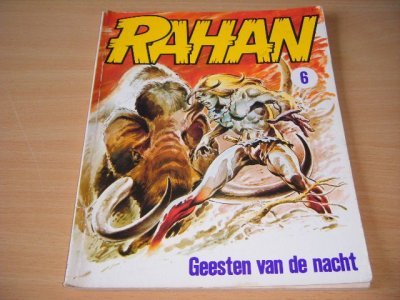 Boek met de titel: Rahan: Geesten van de nacht