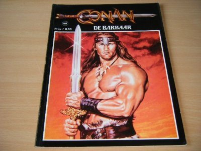 Boek met de titel: Conan de barbaar