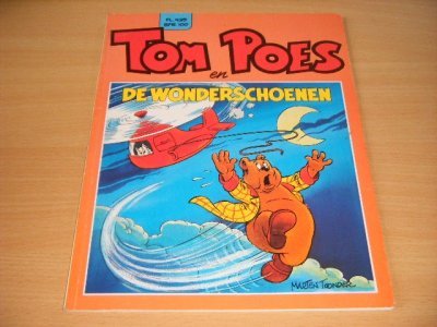 Boek met de titel: Tom Poes en de wonderschoenen
