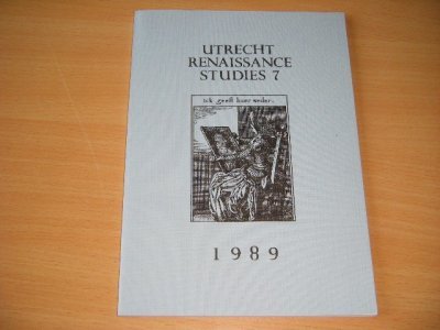 Tweedehands boek: Utrecht Renaissance Studies 7 van auteur Bernhard F. Scholz en Arie-Jan Gelderblom - Paperback, in goede staat.