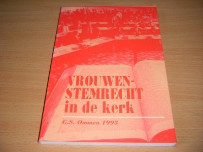 Boek met de titel: Vrouwenstemrecht in de kerk