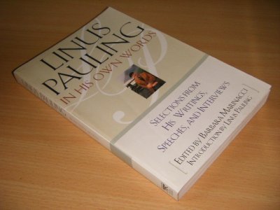 Boek met de titel: Linus Pauling in His Own Words