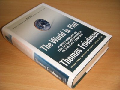 Boek met de titel: The World is Flat