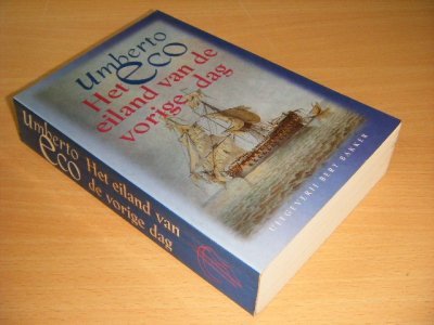 Boek met de titel: Het eiland van de vorige dag