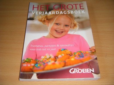 Boek met de titel: Het grote verjaardagsboek