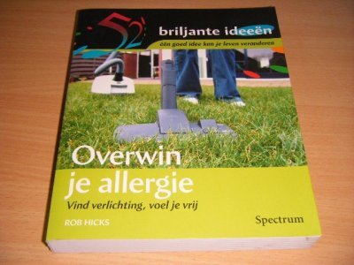 Boek met de titel: Overwin je allergie