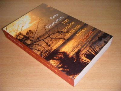 Boek met de titel: Het gouden licht van Afrika