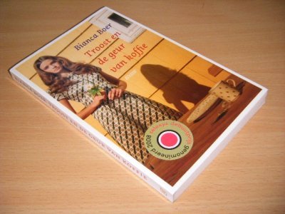 Boek met de titel: Troost en de geur van koffie