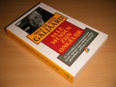 Boek met de titel: Alle mensen zijn ongelijk