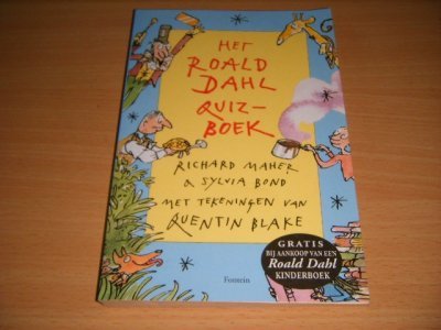 Boek met de titel: Het Roald Dahl quiz-boek