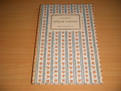 Boek met de titel: Mina de Vanghel