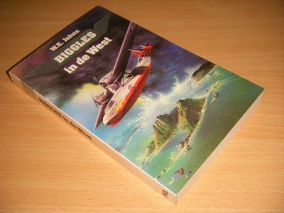 Boek met de titel: Biggles in de West