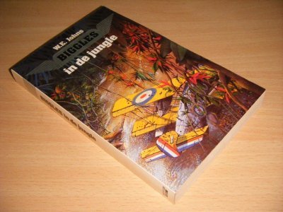 Boek met de titel: Biggles in de jungle