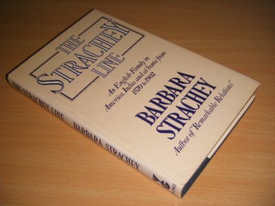 Boek met de titel: The Strachey Line.