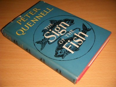 Tweedehands boek: The Sign of the Fish van auteur Peter Quennell - Hardcover with dustjacket, traces of use, slightly torn dustjacket, in good condition. With pictures.