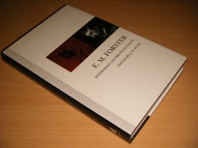 Tweedehands boek: E. M. Forster van auteur J H Stape - Hardcover with dustjacket, stains on book block, in good condition.