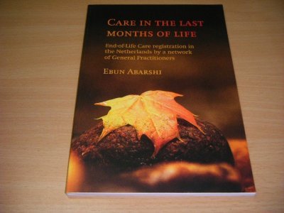 Boek met de titel: Care in the Last Months of Life
