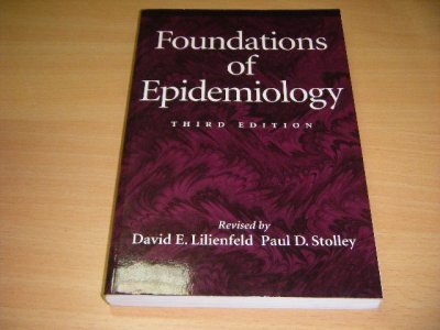 Boek met de titel: Foundations of Epidemiology.
