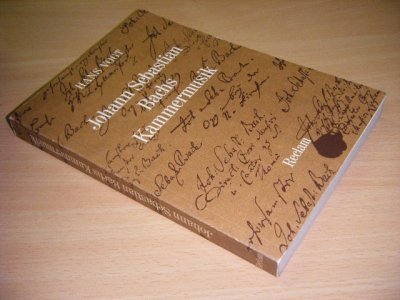 Boek met de titel: Johann Sebastian Bachs Kammermusik
