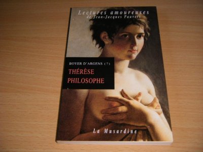 Tweedehands boek: Therese philosophe van auteur Boyer d'Argens - Pocket, in goedestaat.