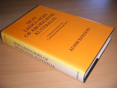 Boek met de titel: Sign Languages of Aboriginal Australia