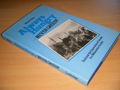 Boek met de titel: Always Hungry, Never Greedy.