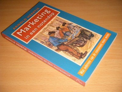 Boek met de titel: Marketing in een notendop